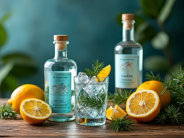 Handwerklich destillierter Craft Gin mit frischen Botanicals